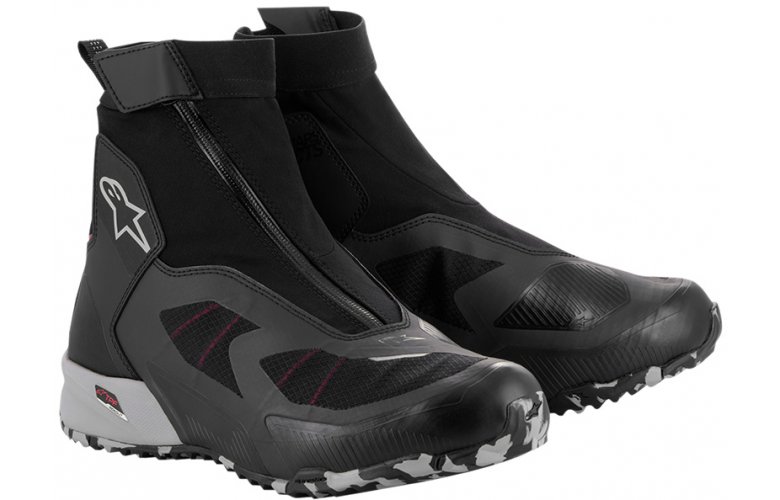 ΜΠΟΤΑΚΙΑ ALPINESTARS CR-8 GORE-TEX® BLACK / MID GRAY / BRIGHT RED