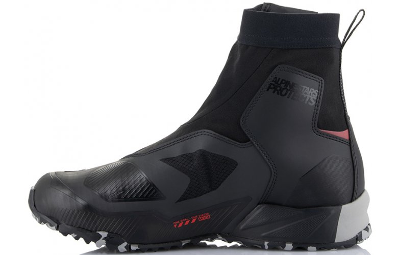 ΜΠΟΤΑΚΙΑ ALPINESTARS CR-8 GORE-TEX® BLACK / MID GRAY / BRIGHT RED