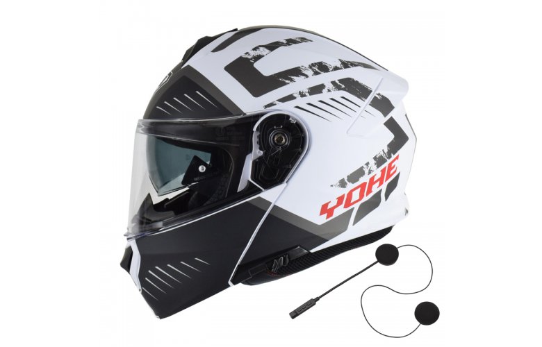 ΚΡΑΝΟΣ YOHE 935 SV G24 WHITE / BLACK / GREY MATT ΜΕ BLUETOOTH