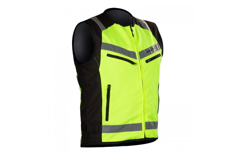 Γιλέκο Nordcode Hi-Vision μαύρο-fluo