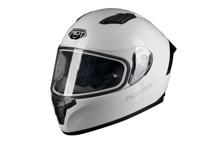 Κράνος Pilot Fighter άσπρο