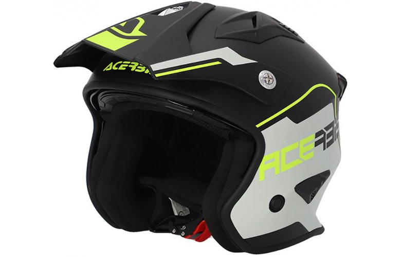 ΚΡΑΝΟΣ ACERBIS JET ARIA ECE 22.06 25055.457 BLACK / FLUO YELLOW