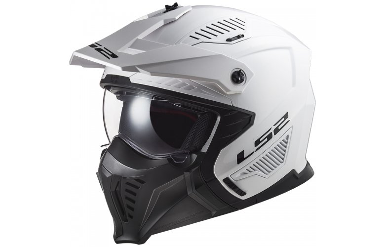 ΚΡΑΝΟΣ LS2 DRIFTER OF606 SOLID WHITE