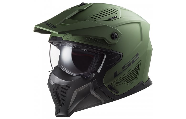 ΚΡΑΝΟΣ LS2 DRIFTER OF606 MATT MILITARY GREEN