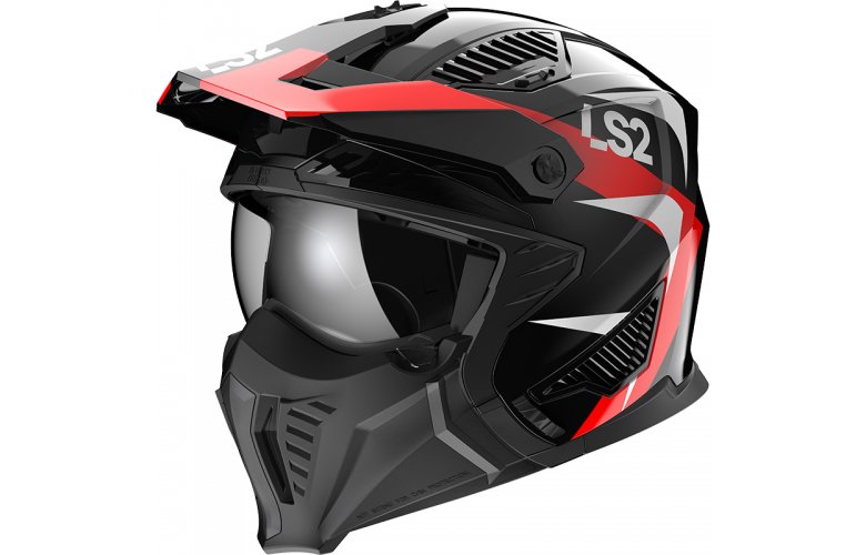 ΚΡΑΝΟΣ LS2 DRIFTER OF606 TRIALITY RED