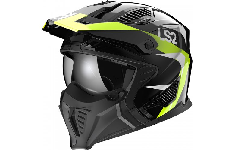 ΚΡΑΝΟΣ LS2 DRIFTER OF606 TRIALITY H-V YELLOW