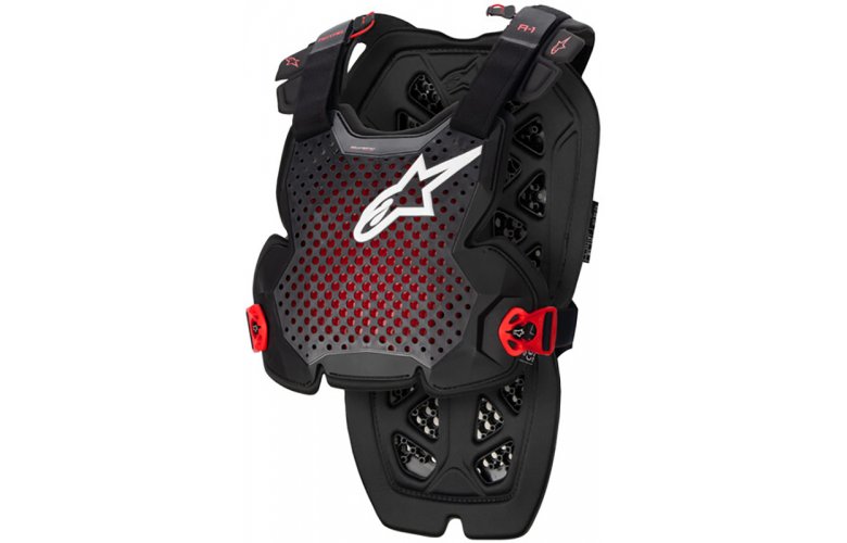 ΠΡΟΣΤΑΤΕΥΤΙΚΟΣ ΘΩΡΑΚΑΣ ALPINESTARS A-1 PRO ANTHRACITE / BLACK / RED 6700123