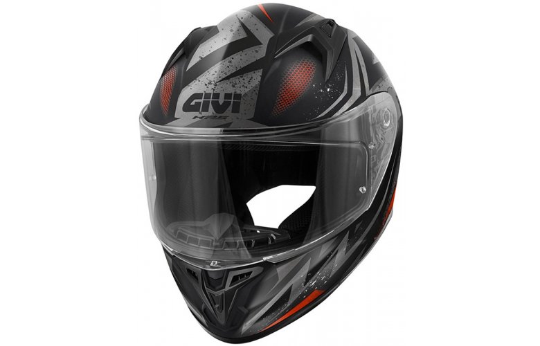 ΚΡΑΝΟΣ GIVI H50.7 REBEL MATT BLACK / RED