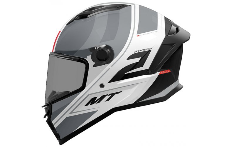 ΚΡΑΝΟΣ MT STINGER 2 ECE 22.06 POUN B2 GREY / MATT WHITE