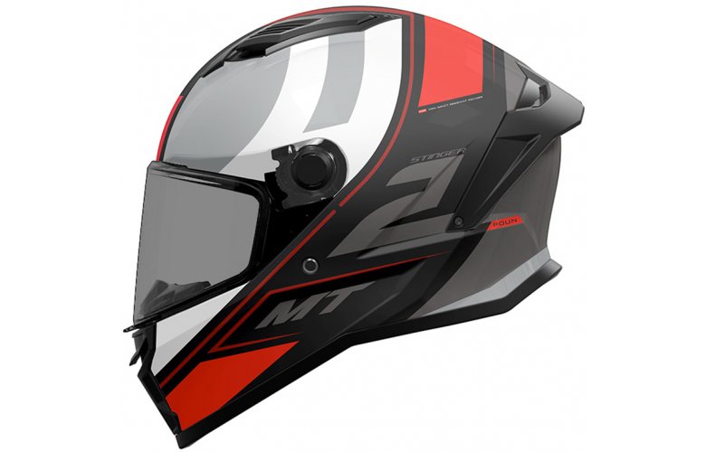 ΚΡΑΝΟΣ MT STINGER 2 ECE 22.06 POUN B5 GREY / MATT RED
