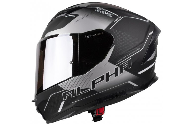 ΚΡΑΝΟΣ PILOT ALPHA SV ECE 22.06 BLACK / MATT GREY + EXTRA ΑΣΗΜΙ ΖΕΛΑΤΙΝΑ