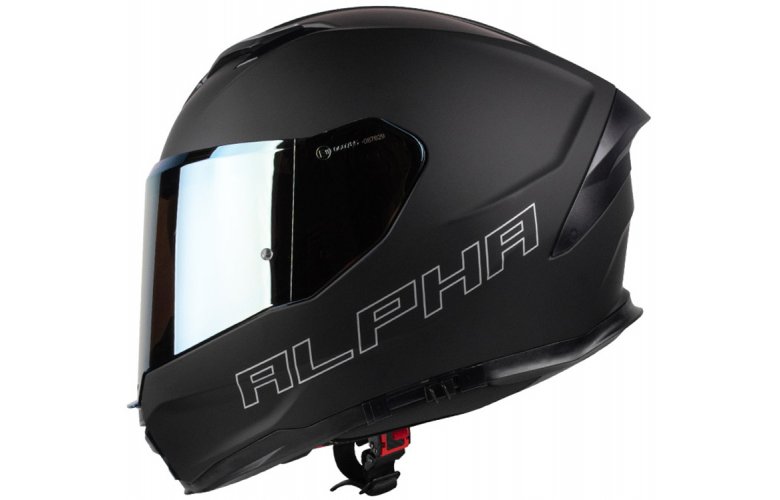 ΚΡΑΝΟΣ PILOT ALPHA SV ECE 22.06 MATT BLACK + EXTRA ΖΕΛΑΤΙΝΑ GOLD ΙΡΙΔΙΟΥ