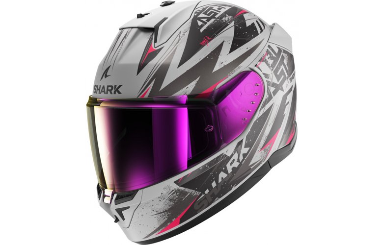 ΚΡΑΝΟΣ SHARK D-SKWAL 3 BLAST-R MAT SILVER / VIOLET / BLACK