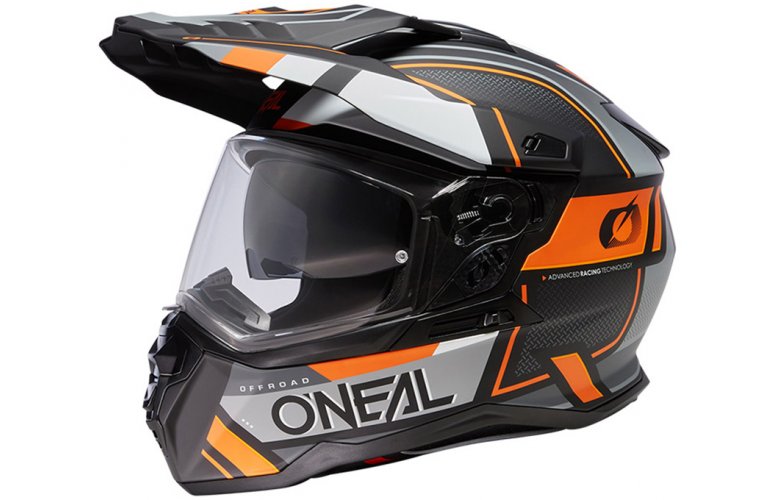 ΚΡΑΝΟΣ ONEAL DSRS SQUARE V.24 (ECE 22.06) BLACK / GREY / ORANGE