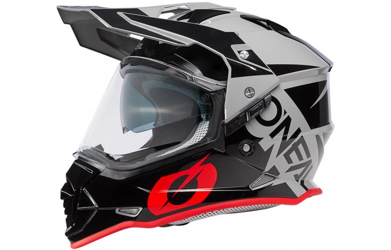 ΚΡΑΝΟΣ ONEAL SIERRA R V.23 GREY / BLACK / RED