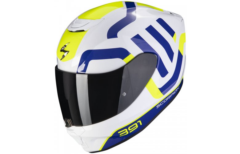 ΚΡΑΝΟΣ SCORPION EXO-391 AROK WHITE BLUE NEON YELLOW