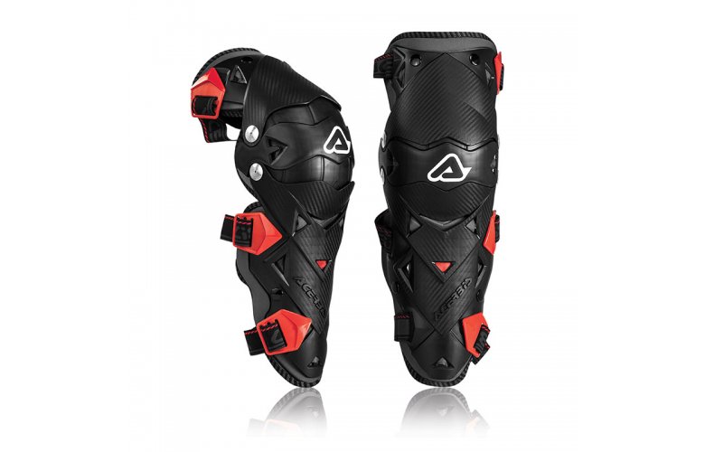 Eπιγονατίδες Acerbis Impact Evo 21608.323 μαύρο/κόκκινο