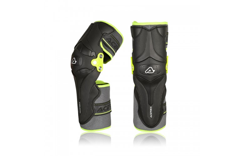Επιγονατίδες Acerbis X-Strong 16810318 μαύρο/κίτρινο