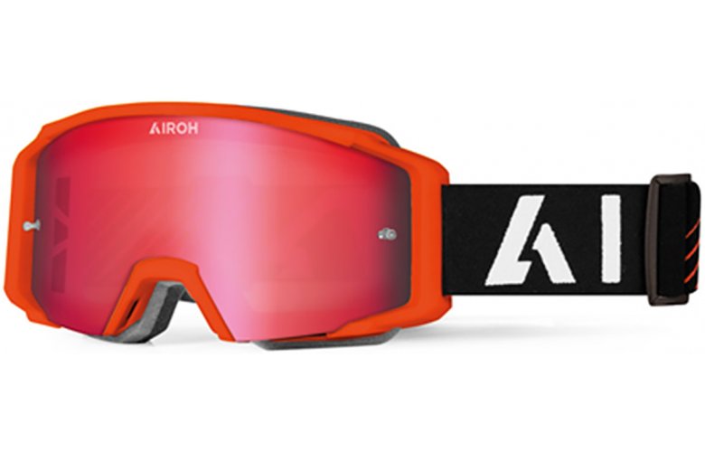ΜΑΣΚΑ AIROH BLAST XR1 MATT ORANGE / RED MIRROR