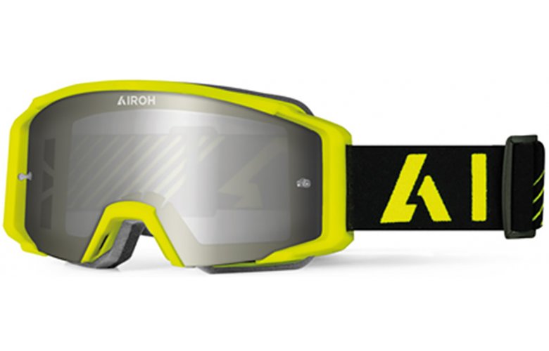 ΜΑΣΚΑ AIROH BLAST XR1 MATT YELLOW / SILVER MIRROR