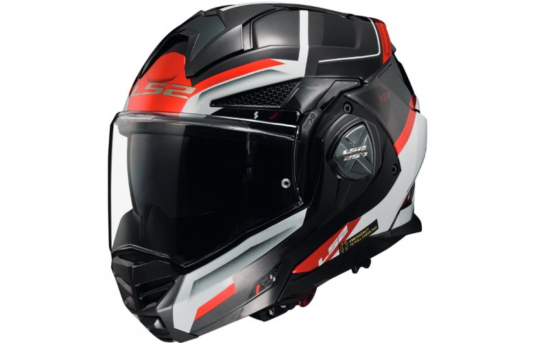 ΚΡΑΝΟΣ LS2 FF901 ADVANT X SPECTRUM BLACK WHITE RED