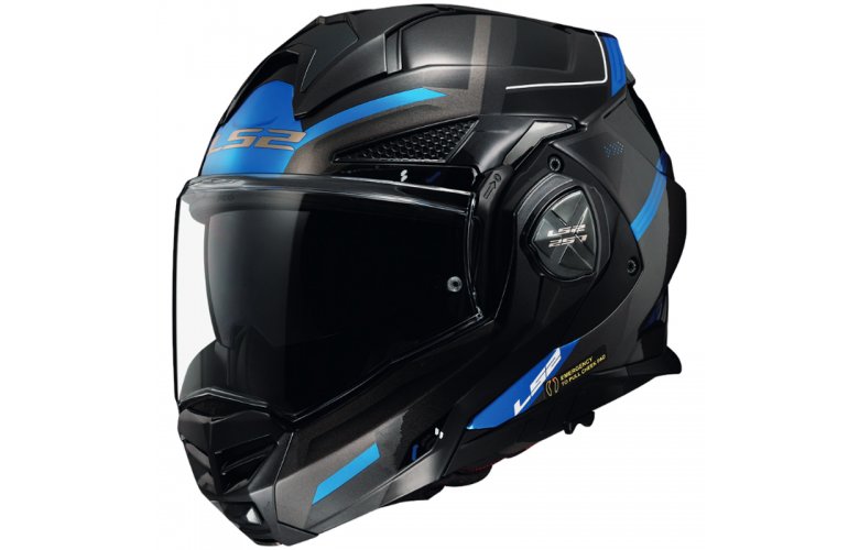 ΚΡΑΝΟΣ LS2 FF901 ADVANT X SPECTRUM BLACK TITANIUM BLUE