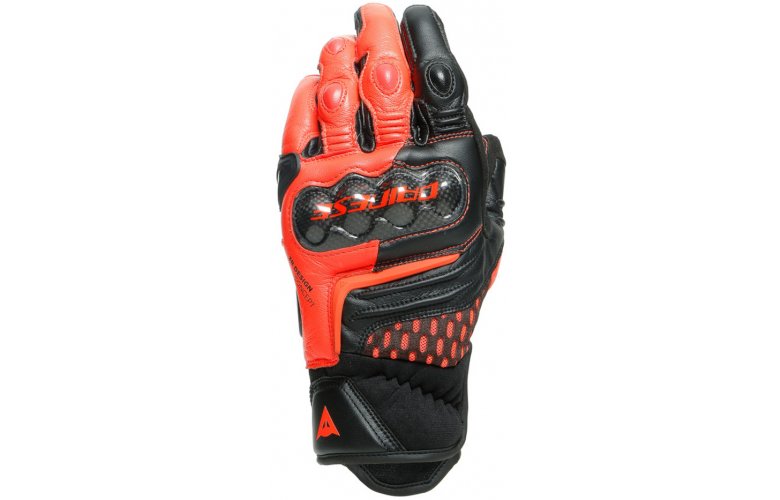 ΓΑΝΤΙΑ DAINESE RACING CARBON 3 SHORT BLACK / FLUO RED