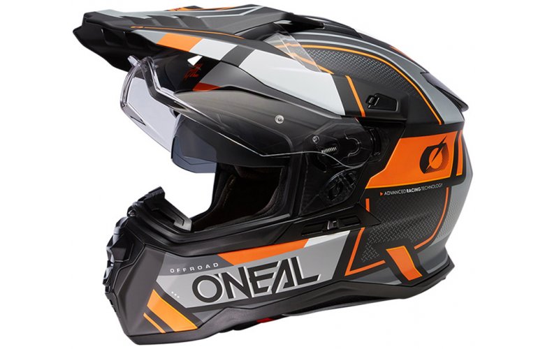 ΚΡΑΝΟΣ ONEAL DSRS SQUARE V.23 ECE 22.06 BLACK / GREY / ORANGE