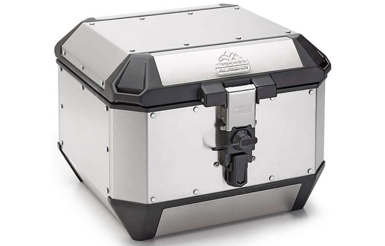 ΒΑΛΙΤΣΑ GIVI 44 ΛΙΤΡΑ ALA44A ALASKA TREKKER MONOKEY ΧΩΡΙΣ ΠΙΑΣΤΡΑ ALUMINIUM SILVER