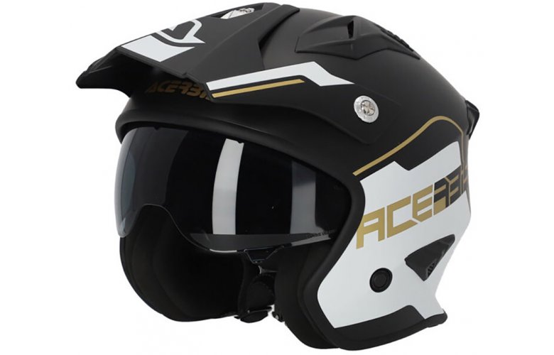 ΚΡΑΝΟΣ ACERBIS JET ARIA ECE 22.06 25055.002 WHITE / BLACK / GOLD