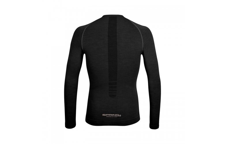 ΙΣΟΘΕΡΜΙΚΗ ΜΠΛΟΥΖΑ SPRING REVOLUTION AERO 2 MERINO 109 BLACK