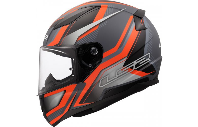 ΚΡΑΝΟΣ LS2 FF353 RAPID II ECE 22.06 FLITZ ORANGE