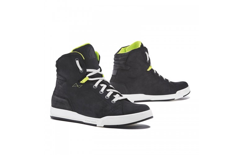 Μποτάκι Forma Swift Dry Δέρμα Μαύρο-Ασπρο