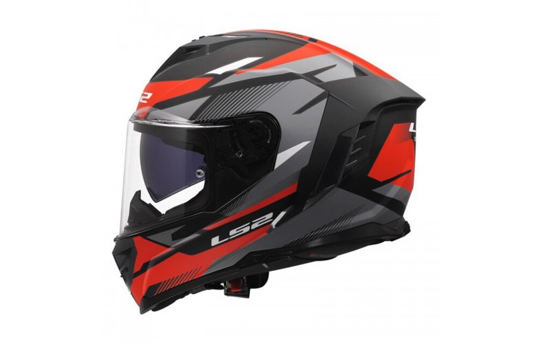 ΚΡΑΝΟΣ LS2 FF818 STORM III KOMAI BLACK/RED