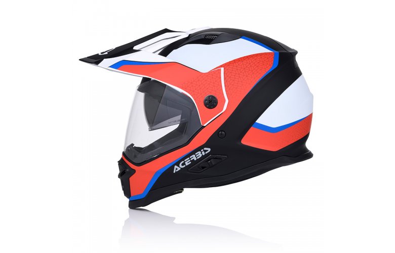 Κράνος Acerbis Reactive Graffix 23466.343 κόκκινο-άσπρο