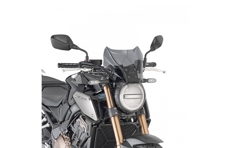 Ζελατίνα 1173S_CB650R 2019-21 φυμέ Honda/yamaha/keeway GIVI