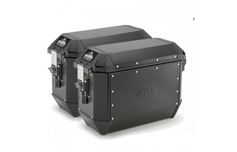 Βαλίτσες Πλαϊνές ALA36BPACK2  Ζεύγος 36 λιτρα Αλουμίνιο Μαύρο GIVI