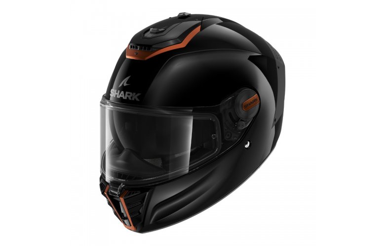 Κράνος Shark Spartan RS Blank Μαύρο/Χάλκινο