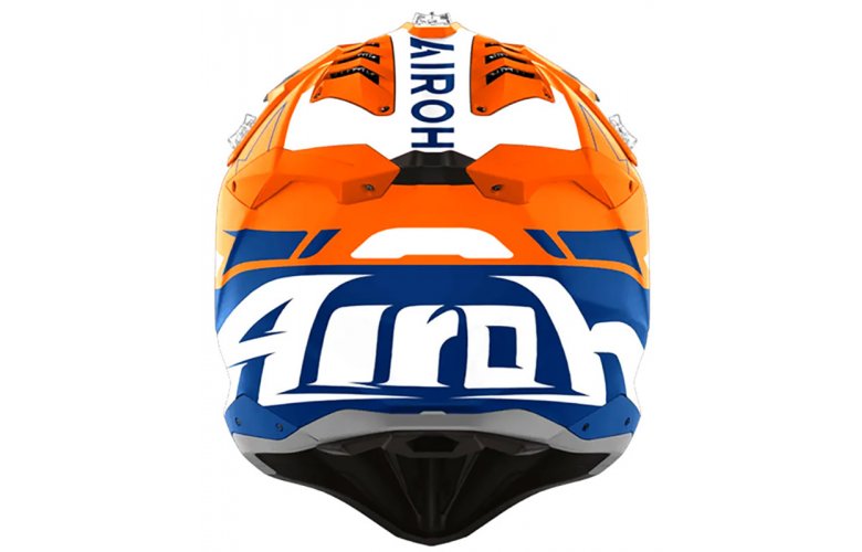 ΚΡΑΝΟΣ AIROH AVIATOR 3 SPIN ORANGE FLUO MATT