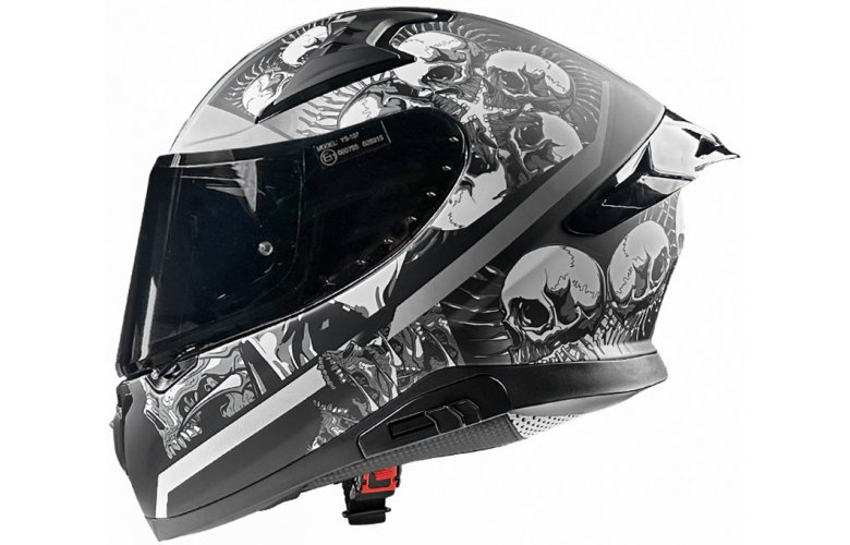 ΚΡΑΝΟΣ PILOT SNAKE SV ECE 22.06 SKULL MATT + EXTRA ΦΥΜΕ ΖΕΛΑΤΙΝΑ