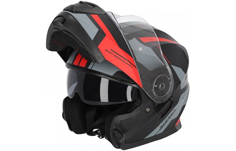 ΚΡΑΝΟΣ ACERBIS SEREL SV ECE22.06 25201.323 BLACK / RED