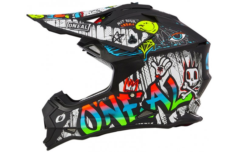 ΚΡΑΝΟΣ ONEAL 2SRS RANCID V.24 BLACK / WHITE