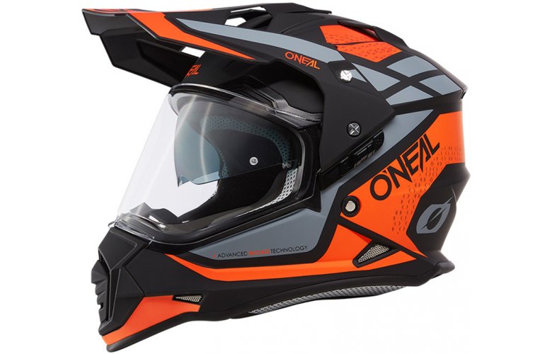 ΚΡΑΝΟΣ ONEAL SIERRA R V.24 ECE 22.06 ORANGE / BLACK / GREY