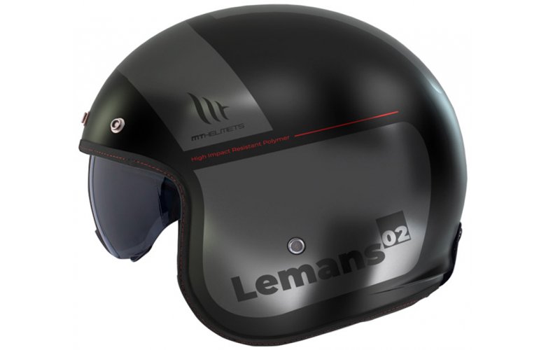 ΚΡΑΝΟΣ MT LE MANS 2 SV S QUALITY B2 BLACK / MATT GREY + EXTRA ΦΥΜΕ ΖΕΛΑΤΙΝΑ