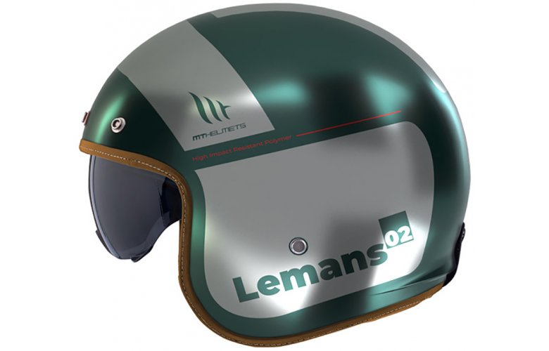 ΚΡΑΝΟΣ MT LE MANS 2 SV S QUALITY C2 MATT GREEN + EXTRA ΦΥΜΕ ΖΕΛΑΤΙΝΑ