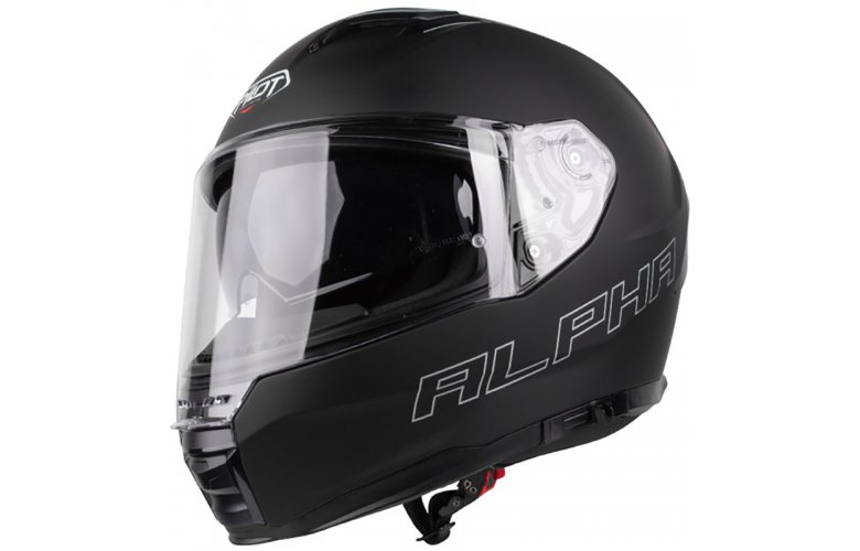 ΚΡΑΝΟΣ PILOT ALPHA SV ECE 22.06 MATT BLACK + EXTRA ΖΕΛΑΤΙΝΑ GOLD ΙΡΙΔΙΟΥ