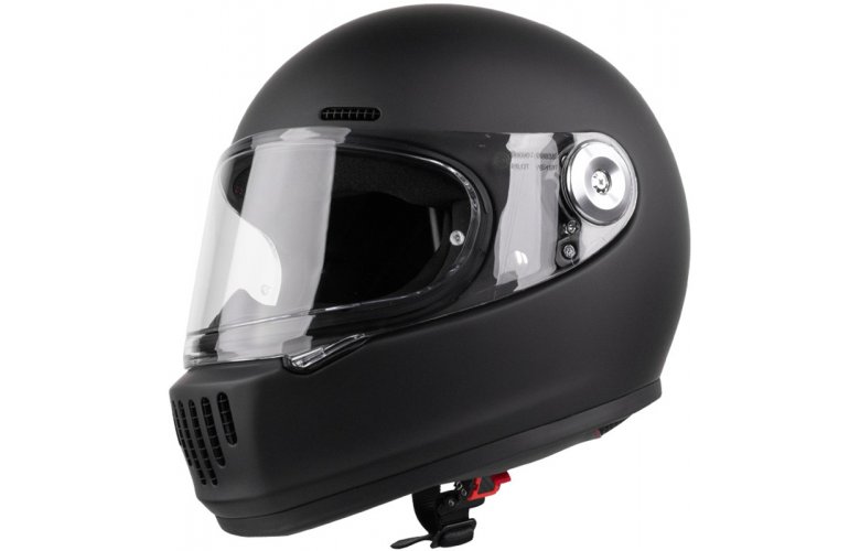 ΚΡΑΝΟΣ PILOT RETRO FIBERGLASS ECE 22.06 MATT BLACK + EXTRA ΣΚΟΥΡΟ ΦΥΜΕ ΖΕΛΑΤΙΝΑ