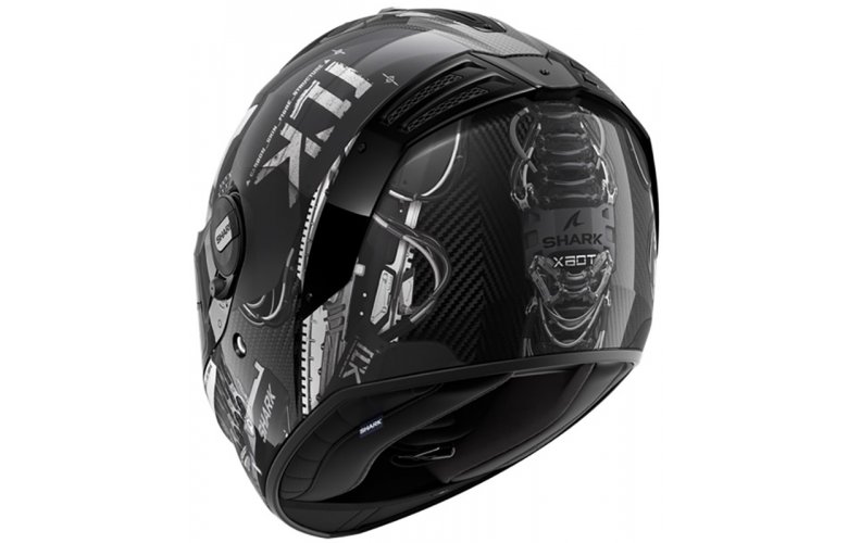 ΚΡΑΝΟΣ SHARK SPARTAN RS CARBON XBOT CARBON/ANTHRACITE/SILVER