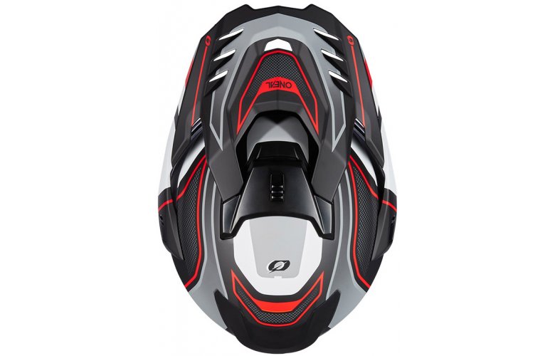 ΚΡΑΝΟΣ ONEAL DSRS SQUARE V.24 (ECE 22.06) BLACK / GREY / RED