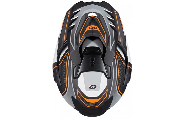 ΚΡΑΝΟΣ ONEAL DSRS SQUARE V.24 (ECE 22.06) BLACK / GREY / ORANGE